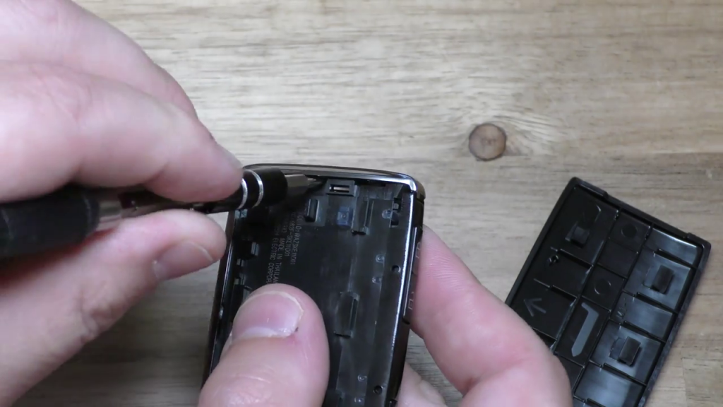 Prying back chrome piece from Mazda 2019 Key Fob