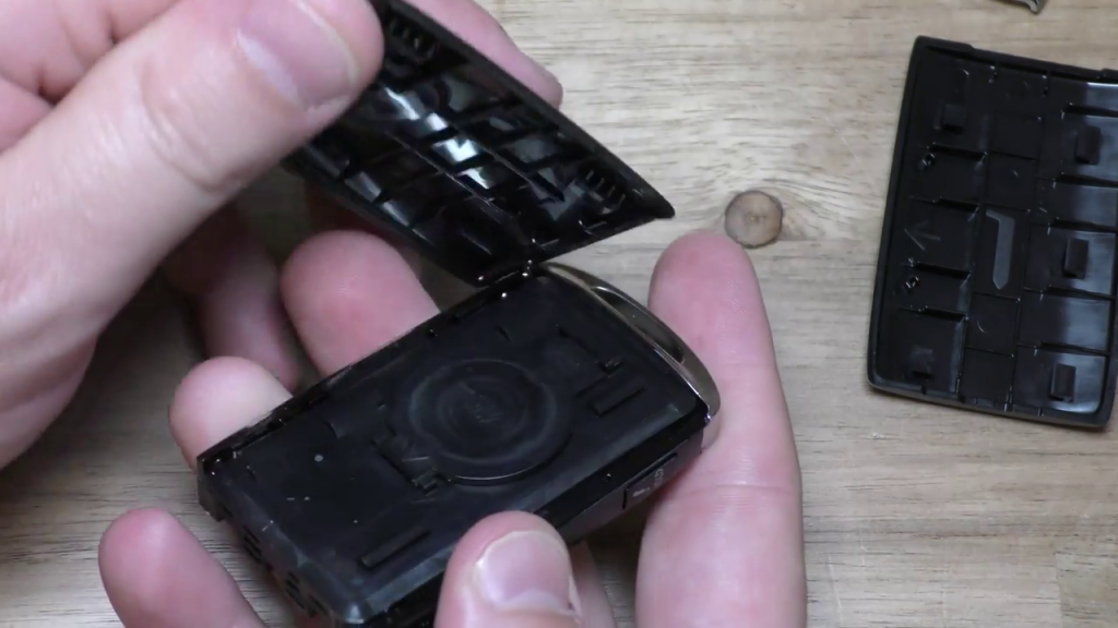 Front panel off of Mazda 2019 Key Fob